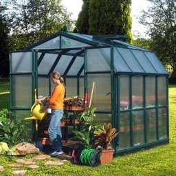 RION Gewächshaus Grand Gardener 44 mit Fundamentrahmen