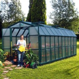 Gewächshaus Grand Gardener 410 mit Fundamentrahmen