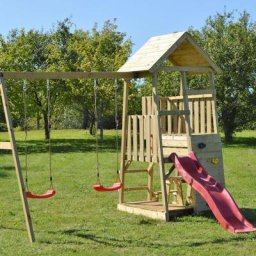 Spielturm Flamingo