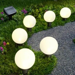 Solarleuchten Globo, 6er-Set