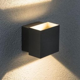LED Außenwandleuchte special Line Cybo grau, drehbar