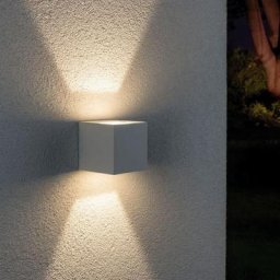 LED Außenwandleuchte special Line Cybo weiß, einstellbar