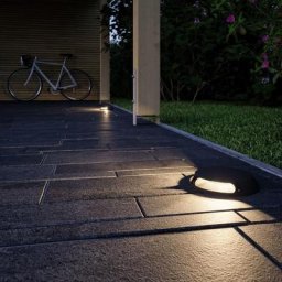 LED Bodenaufbauleuchte Plug & Shine 3,2 x 16 cm