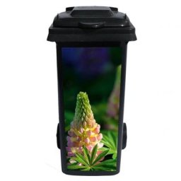 Mülltonnen-Aufkleber Lupine 84 x 38 cm