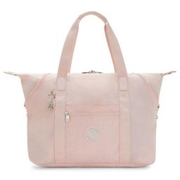 Kipling Basic Elevated Art M Shopper Tasche 58 cm Silber Damen