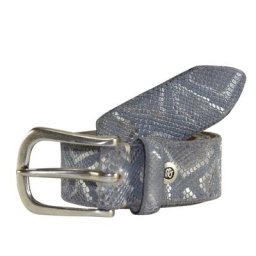 b.belt Gürtel Leder Grau Damen