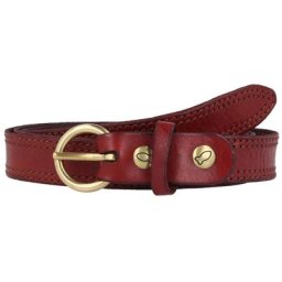 Campomaggi Gürtel Leder Rot Damen