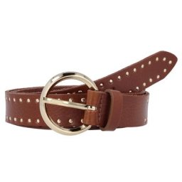 Vanzetti Nietengürtel Leder Gürtel Braun Damen