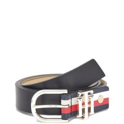 Tommy Hilfiger Tommy Hilfiger Lux 3.0 Gürtel Leder Schwarz Damen