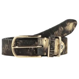 b.belt Gürtel Leder Schwarz Damen