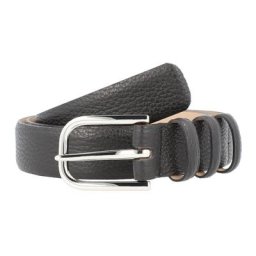 abro Adria Gürtel Leder Schwarz Damen