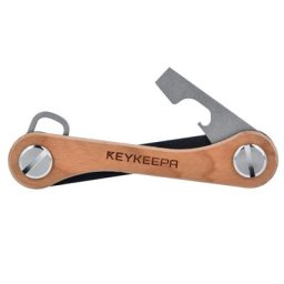 Keykeepa Wood Schlüsselmanager 1-12 Schlüssel Schlüsselanhänger- & Etuis Braun