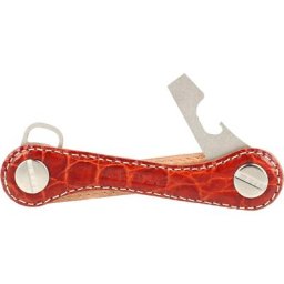 Keykeepa Leather Schlüsselmanager Leder 1-12 Schlüssel Schlüsselanhänger- & Etuis Rot