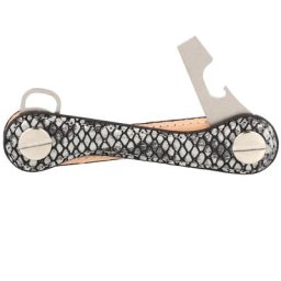 Keykeepa Leather Schlüsselmanager Leder 1-12 Schlüssel Schlüsselanhänger- & Etuis Grau