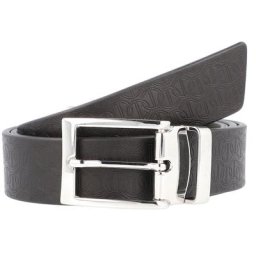Davidoff Zino Gürtel Leder Schwarz Herren