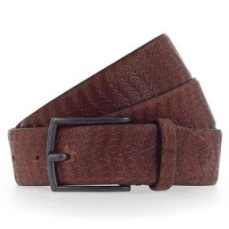 b.belt Matteo Gürtel Leder Braun Herren