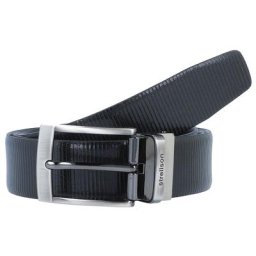Strellson Premium Wendegürtel Leder Gürtel Schwarz Herren