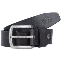 KLONDIKE 1896 Seth Gürtel Leder Grau Herren