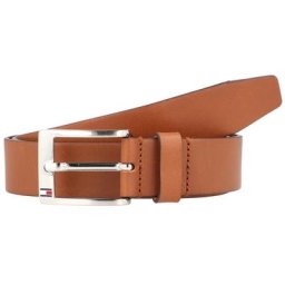 Tommy Hilfiger New Aly Gürtel Leder Braun Herren