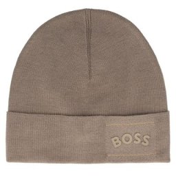 Hugo Boss Aride Strickmütze 24 cm Mützen & Caps Braun Herren