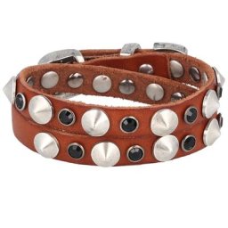 Campomaggi Armband Leder 45 cm Armbänder & Armreife Braun Damen