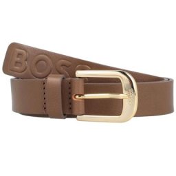 Hugo Boss Anna Gürtel Leder Braun Damen