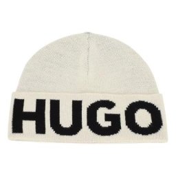Hugo Boss Xmono Strickmütze Mützen & Caps Nude