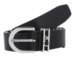 CALVIN KLEIN CK Must Gürtel Leder Schwarz Damen