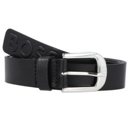 Hugo Boss Anna Gürtel Leder Schwarz Damen