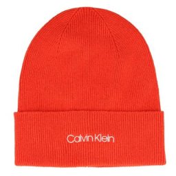 CALVIN KLEIN Strickmütze Onesize Mützen & Caps Orange Damen