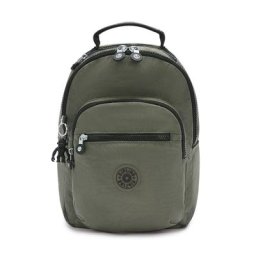 Kipling Basic Seoul S Rucksack 35 cm Laptopfach Rucksäcke Grün Damen
