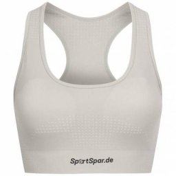 SportSpar.de"" SparMieze"" Damen Fitness BH grau