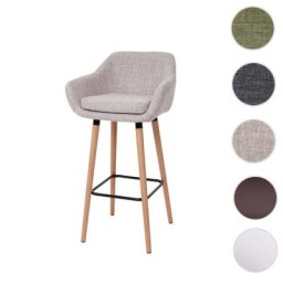 Barhocker Malmö T381, Barstuhl Tresenhocker ~ Variantenangebot