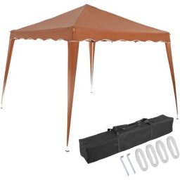 Pavillon Pop-Up 3x3m UV-Schutz 50+ wasserdicht faltbar inkl. Tasche Faltpavillon Zelt Capri