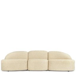 3-Sitzer Sofa TODD - 3-Sitzer Sofa, modulierbar, Tweed in Sandbeige, B263