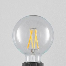 Arcchio LED-Lampe E27 8W 2.700K G95 Globe, Filament, klar