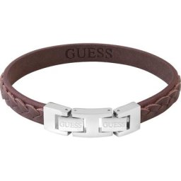 Guess Armband Edelstahl, Leder Armbänder & Armreife Herren