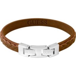 Guess Armband Edelstahl, Leder Armbänder & Armreife Herren