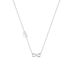 Elli Elli Halskette Herz Infinity Unendlichkeit Symbol 925 Silber Ketten Damen
