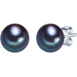 Valero Pearls Perlen-Ohrstecker Sterling Silber Süßwasser-Zuchtperle in Silber Ohrringe Damen