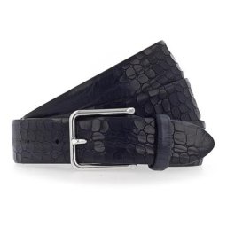 b.belt Gürtel Leder Violett Damen
