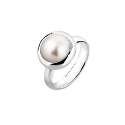 Nenalina Nenalina Ring Damenring Mabe Perle Klassisch 925 Sterling Silber Ringe