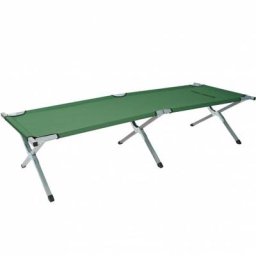 KIRKJUBØUR® ""Heimdall"" faltbares Campingbett grün
