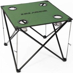 KIRKJUBØUR® ""Solkatt"" faltbarer Campingtisch grün