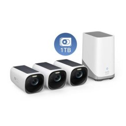 S330 eufyCam (eufyCam 3) 3-Cam Kit + 1 TB Festplatte