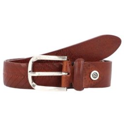 b.belt Vince Gürtel Leder Braun Herren