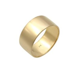Elli PREMIUM Elli PREMIUM Ring Basic Bandring 375 Gelbgold Ringe Damen