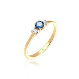 Elli Elli Ring Verlobungsring Zirkonia 925 Sterling Silber Ringe Damen