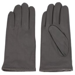 Strellson Handschuhe Leder Grau Herren
