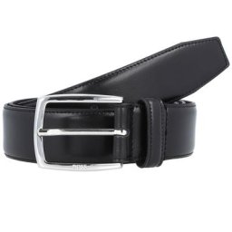 Hugo Boss Celie Gürtel Leder Schwarz Herren